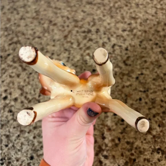 Vintage Walt Disney Productions Bambi Porcelain Figure Japan - Picture 3 of 5